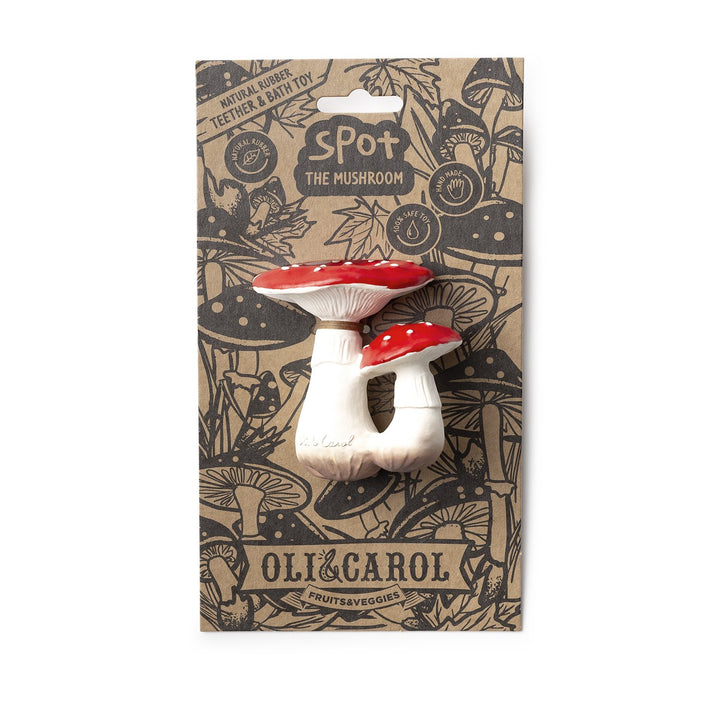NEW Spot the Mushroom Teether Toy
